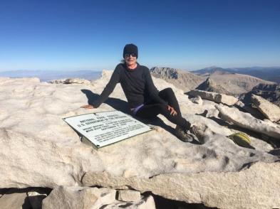 Summit of Mt Whitney 14,505' Tuesday, July 19th, 2016 Southern Terminus of John Muir Trail