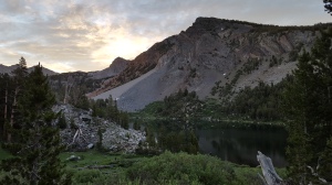 Purple Lake ~ 9,930' Friday, July 8th, 2016 View from tent site 